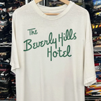 Rare Vintage Beverley Hills White Script Tee