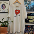 1990 Wimbledon Strawberry Washed White Tee