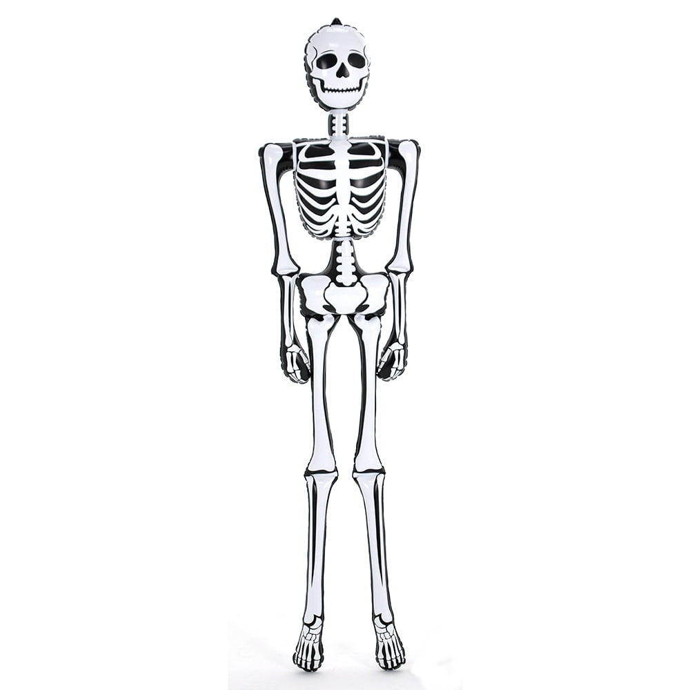 6' Inflatable Skeleton Halloween Party Decoration