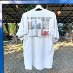 1999 Hk 'Heckler & Koch' Ultra Rare Washed White T-Shirt