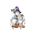 Briarwood Lane Halloween Metal Art 26x13 Costumed Gnomes For Halloween Metal Art