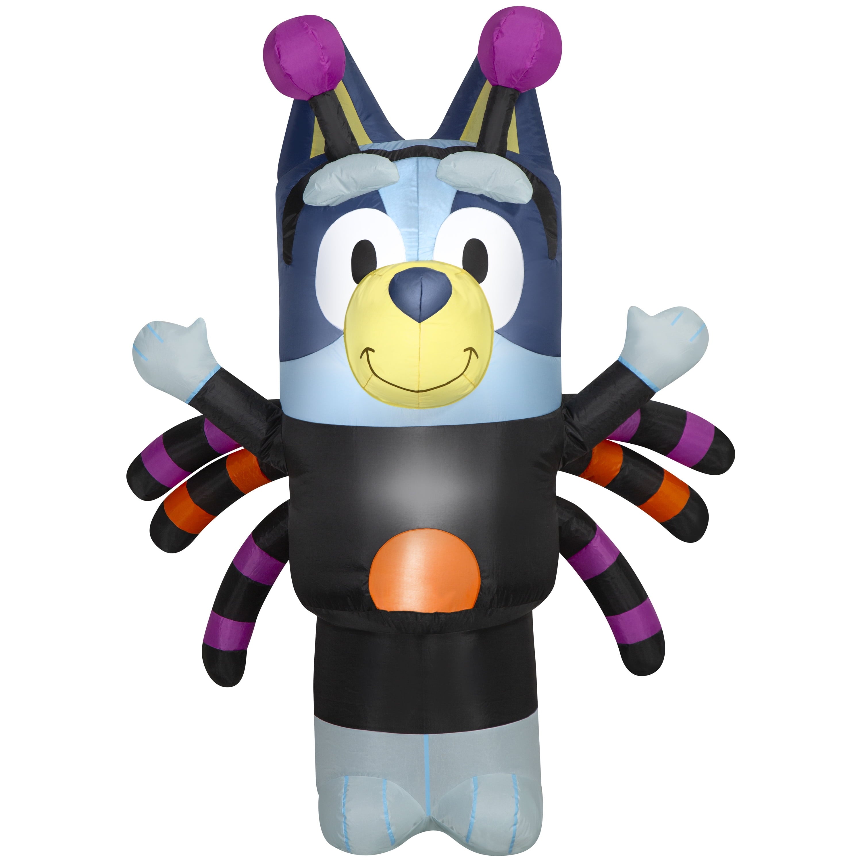 Halloween Airblown Yard Inflatables in Spider Costume 45.66 in x 37.79 in x 59.84 in 3.13 lb
