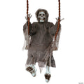 Fun World Reaper On Swing Prop Halloween Decoration - 36 in