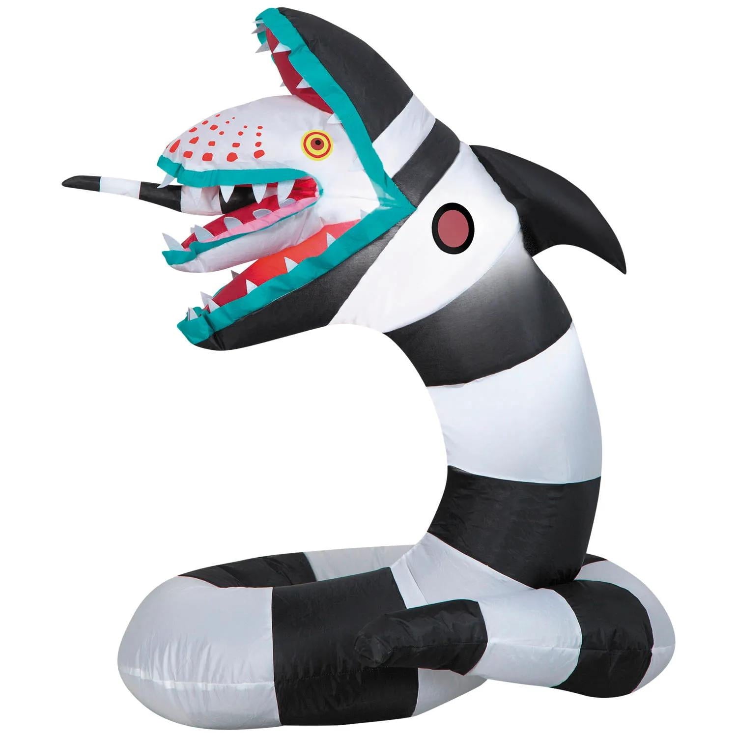 Small Sandworm Halloween Inflatable Decoration - Brown