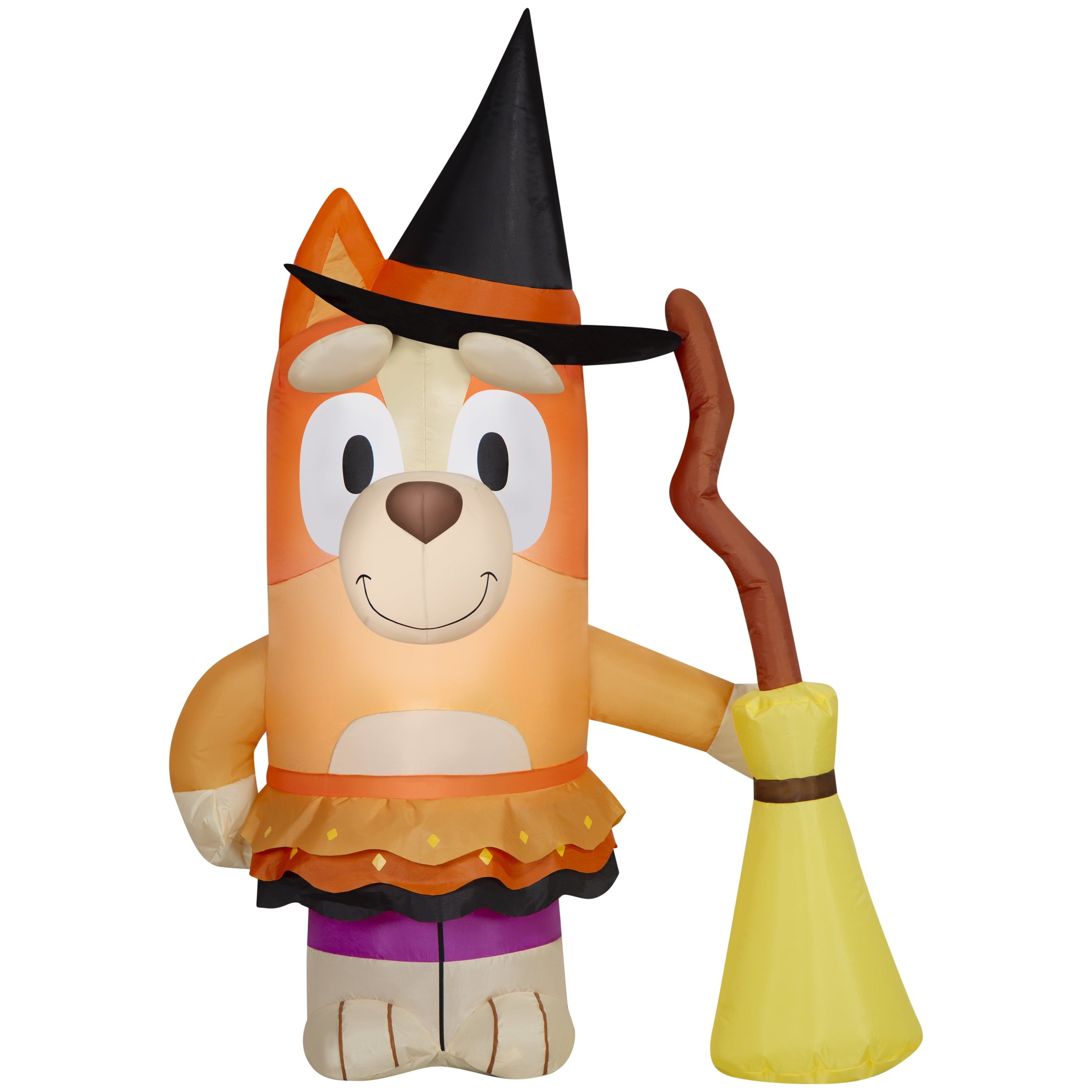 Halloween Inflatable Bingo in Witch Costume , 3.5 ft Tall, Multi