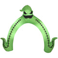 Halloween Inflatable Oogie Boogie Archway, 10 ft Tall, Multi