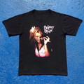 Britney Spears Live 2000 - Vintage Black T-Shirt