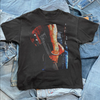 Bruce Springsteen - 92-93 World Tour - Vintage Washed Black T-Shirt