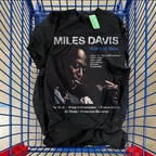 Miles Davis Kind Of 'Blue' Black T-Shirt