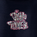1998 Spice Girls X Boop World 'Girl Power' Rare Washed Navy T-Shirt