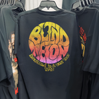 Blind Melon Crammed In A Van Tour Vintage Washed Black T-Shirt
