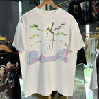 Slurpee Brain Freeze 1990'S 7-11 Vintage Washed White T-Shirt