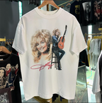 Dolly Parton 1994 Dolywood Rare Vintage Washed White T-Shirt
