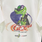 98 Enter The Gecko Promo White Vintage Washed T-Shirt