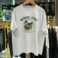 90s Gore-Tex Fabrics Promo Rare Washed White T-Shirt