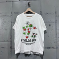 Italia 1990 Worldcup Promo Vintage Washed White Tshirt