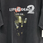 Left 4 Dead 2 2009 Promo Vintage Washed Black T-Shirt