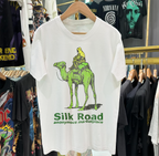 Silk Road Promo Vintage Washed White Tshirt