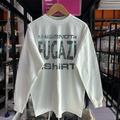 This Is Not A Fugazi Tshirt Longsleeve White Tshirt