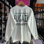 This Is Not A Fugazi Tshirt Longsleeve White Tshirt
