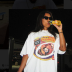 98 Thanksgiving Breakfast Promo White Vintage Washed T-Shirt
