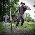 6ft Grave Robber Animated Halloween Prop Animatronic Haunted Cemetery Graveyard