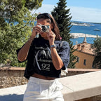 1992 Cannes Film Festival Promo Rare Washed Navy T-Shirt