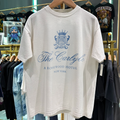 90s The Carlyle New York Rare Washed White T-Shirt