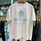 90s The Carlyle New York Rare Washed White T-Shirt