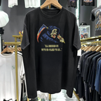 90S All Dressed Up Reaper Washed Black Tee