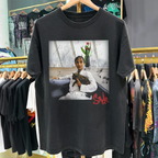 Retro Sade Heavyweight Black Tshirt