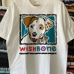 Wish Bone Washed White Tee