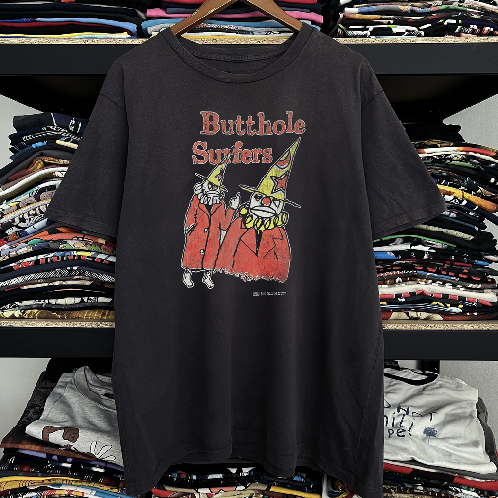 1996 Butthole Surfers Washed Black Tee
