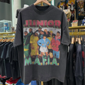 90S Junior Mafia 'Get Money' Rare Washed Black Rap-Tee