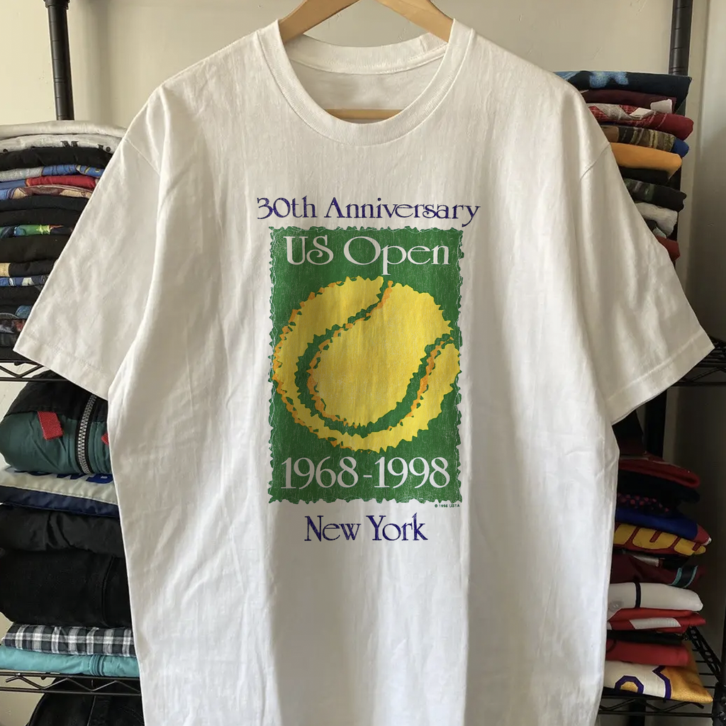 1998 US Open 30th Anniversary Washed White Tee