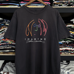 Rare John Lennon Imagine Washed Black Tee