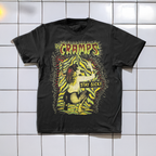 90 The Cramps Stay Sick Washed Black T-Shirt