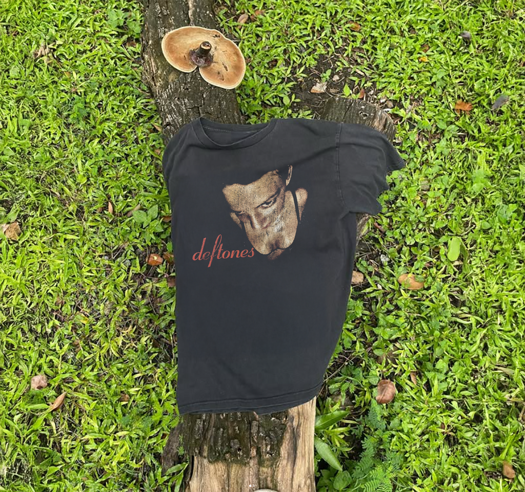 1997 Deftones Around The Fur Rare Washed Black T-Shirt