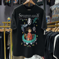 2001 Spirited Away Promo Rare Washed Black T-Shirt