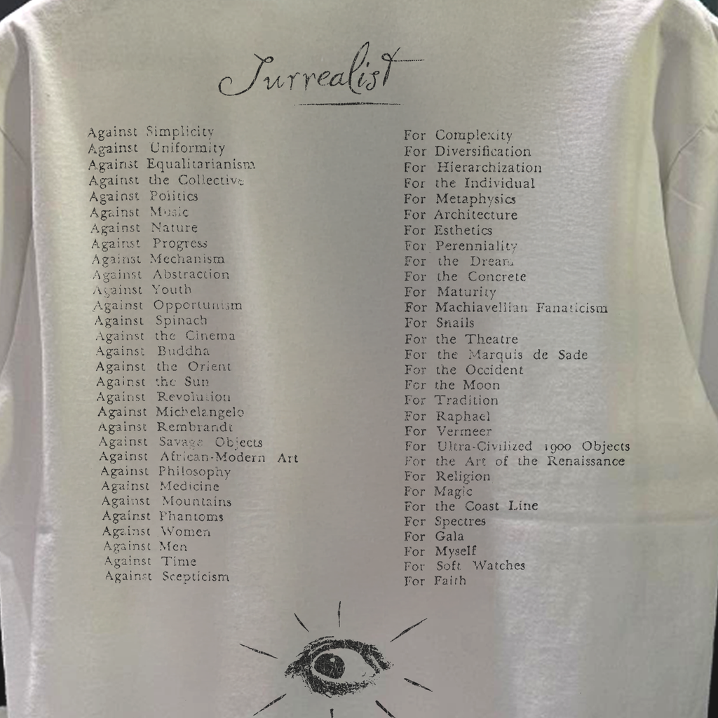 80S Dali Dreamstate Rare Washed White T-Shirt