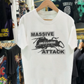 Massive Attack Heavyweight White Tshirt