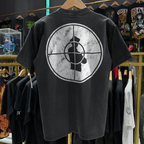 1991 Public Enemy Crosshair Rare Washed Black T-Shirt