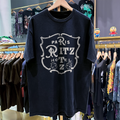 90s Ritz Paris Ultra Rare Washed Blue T-Shirt