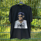 1997 'Rodman' Nwo Rare Washed Black T-Shirt